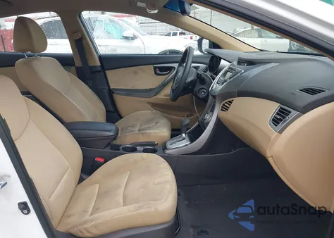 2012 Hyundai Elantra Gls from USA, damaged, VIN 5NPDH4AEXCH078773